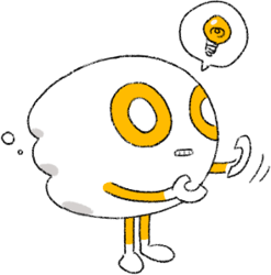 ひらめくキャラクター